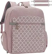 Wearable Pump Backpack - Hooks Backpack Diaper Bag, Wearable Breast Pump Bag | Large Capacity Backpack Diaper Bag with Hooks, Portable Maternity Backpack Breast Carrying Bag for