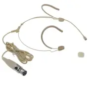 Strong Cable HeadWorn Microphone For Shure Stage Karaoke Sing Speech 2.2mm Wire