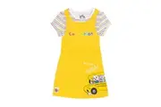Cocomelon Girls Oh Yeah! Whoa! Pinafore Dress Set (Yellow) - UTNS8446