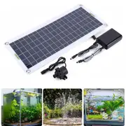 800L/H Solar Panel Powered Water Feature Pump Garden Pool Pond Aquarium Fountain
