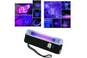 Handheld UV Black Light Torch Lamp Blacklight Party Stage Money Verify Detector
