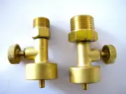 Jewelers Little Torch Canister Valves Fit CGA200 & 540 Propane & O2 Regulators