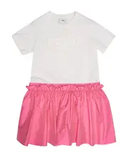 Logo logo dress 12 White