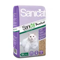 在飛比找蝦皮購物優惠-貓砂 FSC國際認證 Sanicat  松木砂 崩解砂 分解