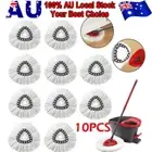 10X/set Spray Replacement Microfibre Pads Mop Head Refill for Vileda Easy Clean
