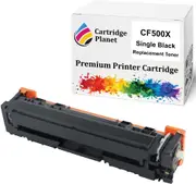 Black Compatible Toner Cartridge Replacement for HP 202X CF500X (3,200 Pages) for HP Color Laserjet Pro M254dw Pro M254nw M280nw M281fdn M281fdw