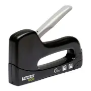 Rapid Eco Tacker Hand Fastener Tool Upholstery Stapler 4/8mm Black Staple Gun
