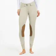 R.J. Classics Gracie Mid Rise Front Zip Breeches - Sand