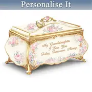My Granddaughter, I Love You Personalised Music Box