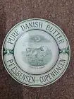 vintage antique advertising danish butter plate excellent in condition