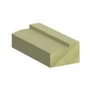 66 x 42mm 2.7m H3 Primed FJ Pine Bottom Rail