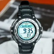 Casio SGW-100 Twin Sensor COMPASS Watch Thermometer World Time 200M WR New