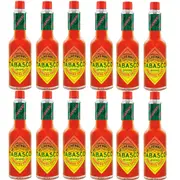 Tabasco Original Habanero Pepper Sauce Hot Chilli 60ml Box 12