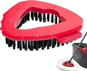 Rotating mop Scrub Brush Head, Scrubber mop Head for ocedar Scrub Brush, Scrub Daddy mop Floor Cleaning, Scrubber Attachment for ocedar mop Accessories, Scrub Brush for mop