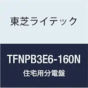 Toshiba Lighting & Technology Small Residential Distribution Board N Series 60A 16-0 Door Without Accessory Equipment Mounting Space with Basic Types TFNPB3E6-160N