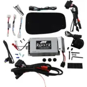 J&M ROKKER XXR 400w Bluetooth Controlled Amplifier Kit 1998-2020 Harley RoadKing