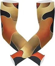 [Yoogain] UV Protection Arm Compression Sleeve Camouflage Metal Vintage Gold Tattoo Sleeve Tattoo Cover Strong Air Permeability cubre brazos, Camouflage Metal Vintage Gold