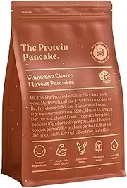 Protein Pancake Mix – Cinnamon Churro Flavour | 520g Bag | High Protein, No Added Sugar, Just Add Water