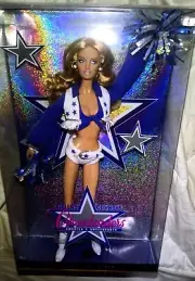 Barbie DALLAS COWBOYS CHEERLEADERS 2007 Pink Label M2316 Blonde New Sealed