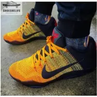 在飛比找蝦皮購物優惠-【SR】NIKE KOBE XI ELITE LOW 編織黑