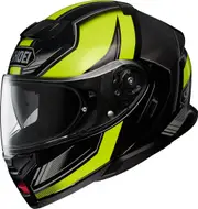 Shoei Neotec 3 Grasp Helmet, black-yellow, Size M for Men Black Yellow