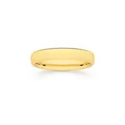 9ct Gold 3.5mm Wedder Size O