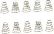 Bike Wheel Skewer Springs Quick Release Mtb Bike Accessories 10pcs Stainless Steel Springs