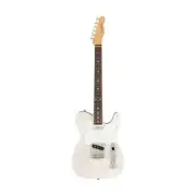 Fender Jimmy Page Mirror Telecaster Electric Guitar, RW FB, White Blonde