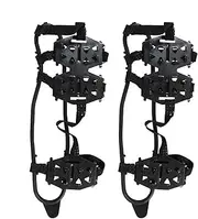 [Generic] Shoe Spikes for Snow and Ice | Anti-Skid Gripper Spikes 24 Spikes Ice Cleats - Walking Climbing Crampons Steel Anti-Slip Snow Grips for Hiking