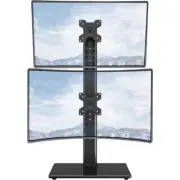 MOUNTUP Vertical Dual Monitor Stand, Stack Two Screens up to 32 inches, 17.6Lbs