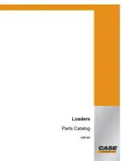 Case LDR-201 Loader Parts Catalog Manual Exploded View Diagrams Book