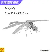 在飛比找樂天市場購物網優惠-*愛拼金屬拼裝模型DIY立體拼圖昆蟲蜻蜓蝎子螳螂鹿角蟲狼蛛模