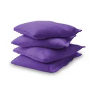 Premium Cornhole Bean Bag Set of 4 - Various Colours Available-Purple