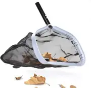 Heavy Duty Pool Skimmer Leaf Rake Net Scooper, Cleaning Swimming Pool Fine Mesh