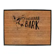 Animal Dog Gonna Bark - Funny Novelty Doormat Man Cave Floor mat