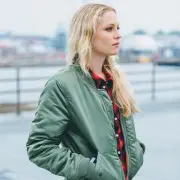 Alpha Industries Women's MA-1 Flight Jacket Nylon WJM44500C1