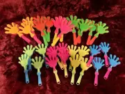 30 hand clappers for kids percussion (14 large and 16 small)