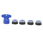 5X Faucet Aerator Insert M21.5mm Water Tap Aerators W/Spanner For Bathroom SL