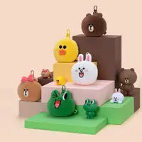 在飛比找蝦皮商城優惠-【LINE FRIENDS】經典系列寵物毛絨拾便包收納包