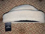 NWT Brixton Ginsburg Beanie Hat – Stylish, Warm, Oatmeal White 11009