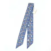 Unused HERMES Hermes Twilly Couvertures et Tenues de Jour Horse Clothes 100 S