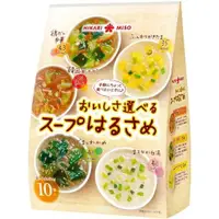 在飛比找蝦皮購物優惠-日本製 冬粉 味增湯 5種 40食入 即時湯 沖泡熱湯 開胃