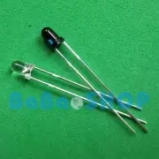 50pairs ( Launch Emitter + Receiver ) 3mm 940nm IR infrared diode LED Lamp New