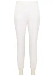 Stella Mccartney Tapered Stretch-crepe Trousers - White - 10 10
