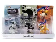 Nintendo Amiibo - Retro 3 Pack - ROB | Duck Hunt | Mr Game & Watch