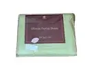 Gaiam Ultimate Organic Flannel Sheets Green Tea Color Twin Flat Bed. Made In GER