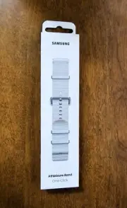 Samsung ET-SOL31 Galaxy Watch 7 6 5 4 Athleisure Band Strap Silver (M/L) Genuine