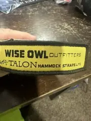 Lot Of Two Wise Owl Outfitters TALON Hammock Straps Lite 9’ Each