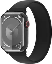 [Arctime] Silicone Solo Loop Bands Compatible with Apple Watch Band 38mm 40mm 41mm 42mm 44mm 45mm 49mm, Sport Stretchy Strap Soft Replacement Wristband for iWatch Ultra/2 Series 9 8 SE 7 6 5 4 3 2 1