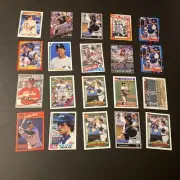 (100) Carlton Fisk Assorted Baseball Card LOT Red Sox White Sox Base Inserts